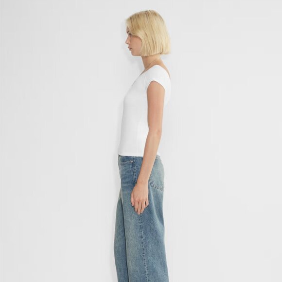 Tna HOMESTRETCH™ OFF-SHOULDER TOP (Black, M) - Picture 7 of 9